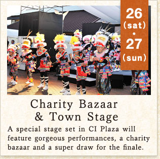 Charity Bazaar & Town Stage